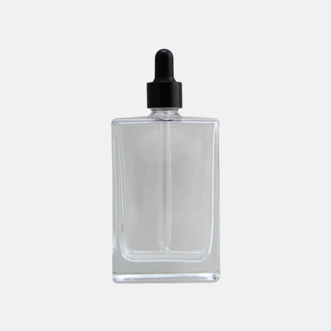 100ml Square Glass Bottle Dropper Bulk Glass Supplier Melbourne