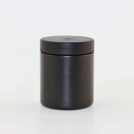 200ml Black HDPE Jar (400 Pack)