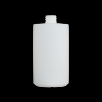 450ml Square Shoulder HDPE Bottle (50 Pack)