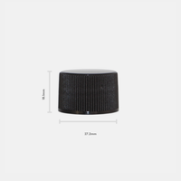 Ribbed Wall Screw Cap 24/410 (50 Pack)