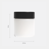 150ml HDPE Clear Jar Set with CRC Cap