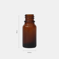 10ml Amber Glass Bottle