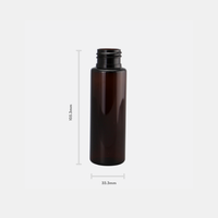 70ml Square Shoulder Amber rPET Bottle