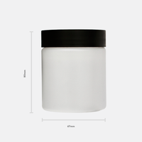 230ml HDPE Clear Jar Set with CRC Cap