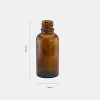 30ml Amber Glass Bottle