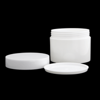 100ml Double Wall White PP Jar Set (50 Pack)
