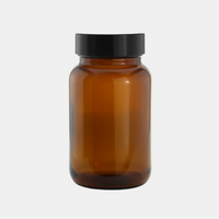 150ml Amber Glass Jar Set (36 Pack)