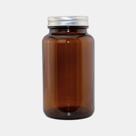 250ml Amber Glass Jar Set (28 Pack)