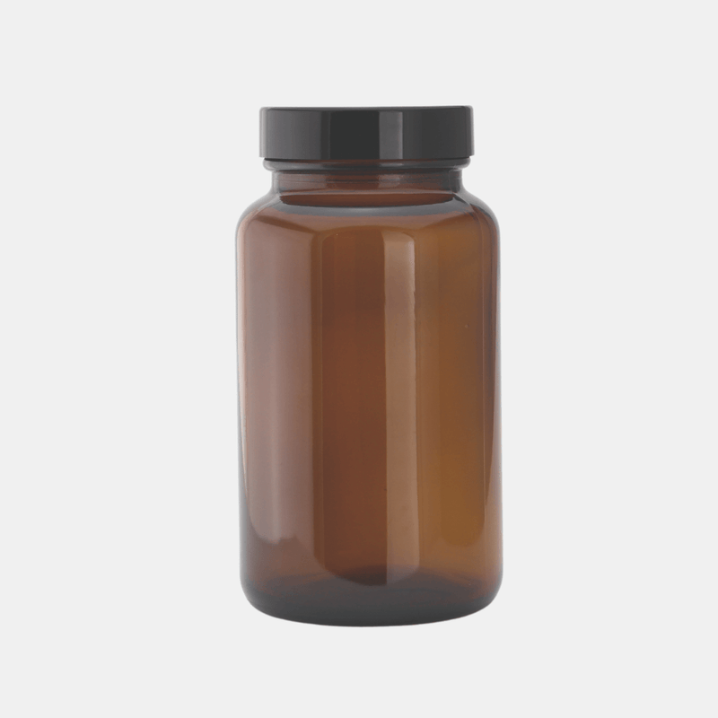 300ml Amber Glass Jar Set (30 Pack)