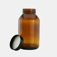 500ml Amber Glass Jar Set (20 Pack)