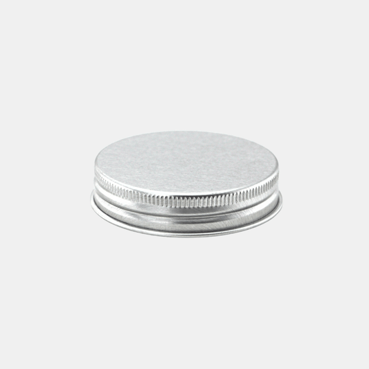 Silver Aluminium Cap