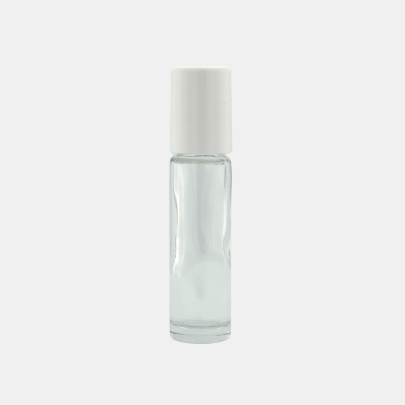 10ml Clear Glass Roller Bottle Set (20 Pack)